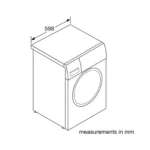Bosch 9KG Front Load Automatic Washing Machine WGA142XVGC - Image 8