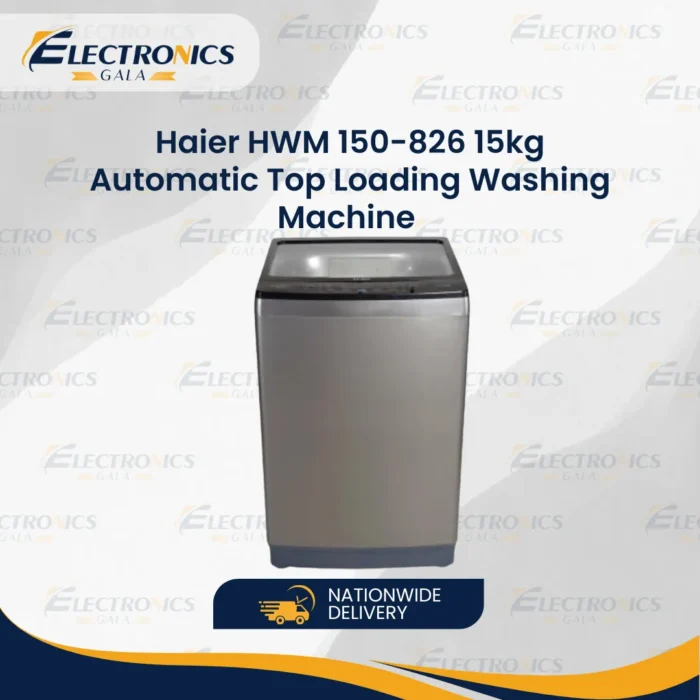 Haier HWM 150-826 15kg Automatic Top Loading Washing Machine