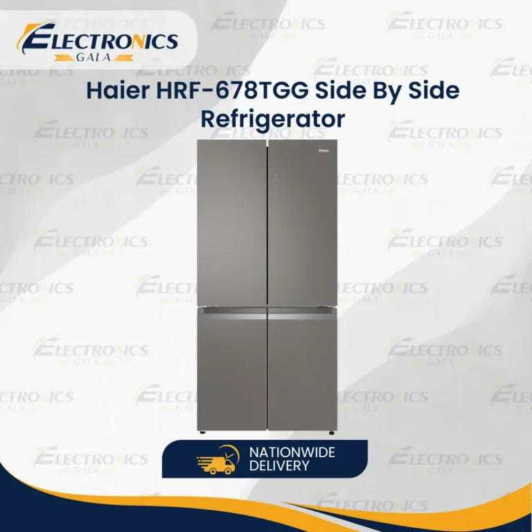 Haier HRF-678TGG Side By Side Refrigerator