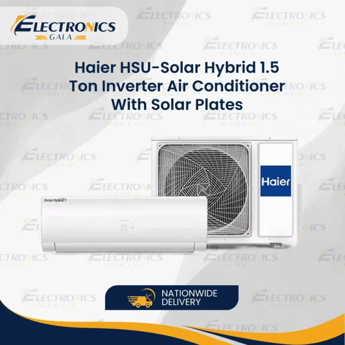 Haier HSU-Solar Hybrid 1.5 Ton Inverter Air Conditioner With Solar Plates