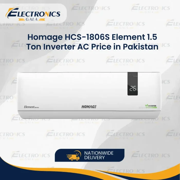 Homage HCS-1806S Element 1.5 Ton Inverter AC Price in Pakistan