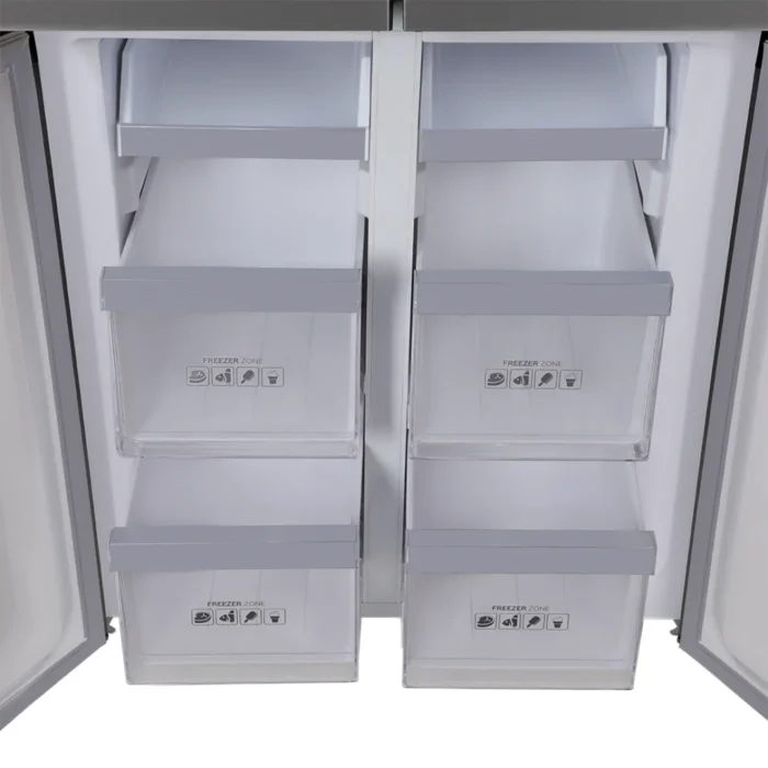 Dawlace DMD-7950GD SBS GD Inverter No Frost Refrigerator 22 CFT