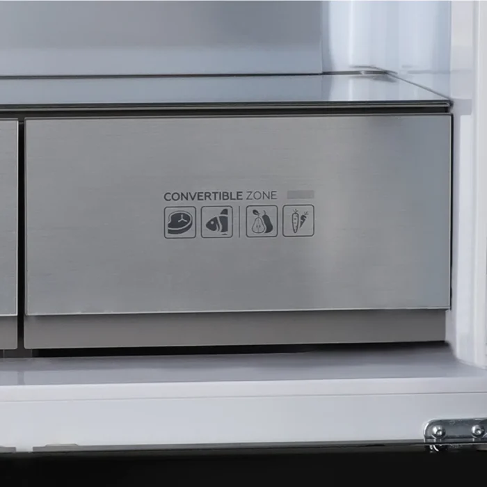 Dawlace DMD-7950GD SBS GD Inverter No Frost Refrigerator 22 CFT