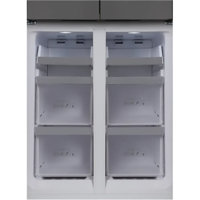 Dawlace DMD-7950GD SBS GD Inverter No Frost Refrigerator 22 CFT
