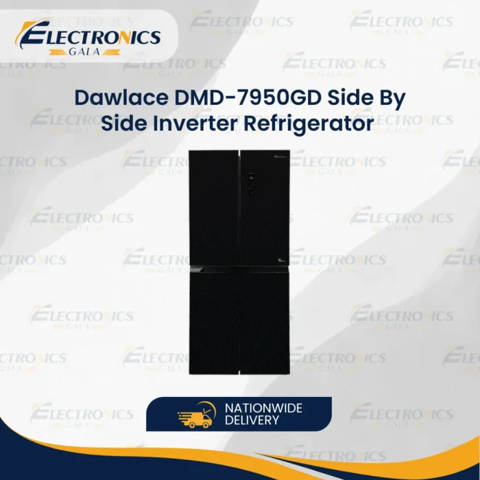 Dawlace DMD-7950GD SBS GD Inverter No Frost Refrigerator 22 CFT