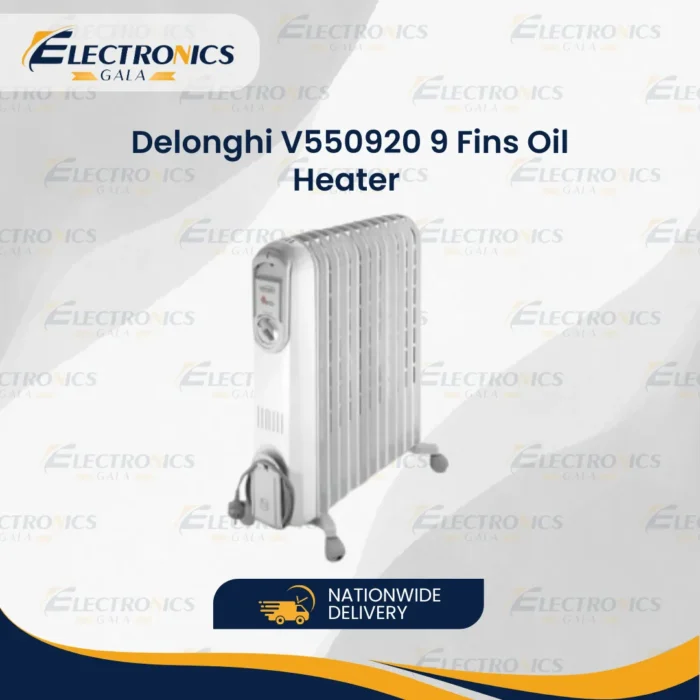 Delonghi V550920 9 Fins Oil Heater