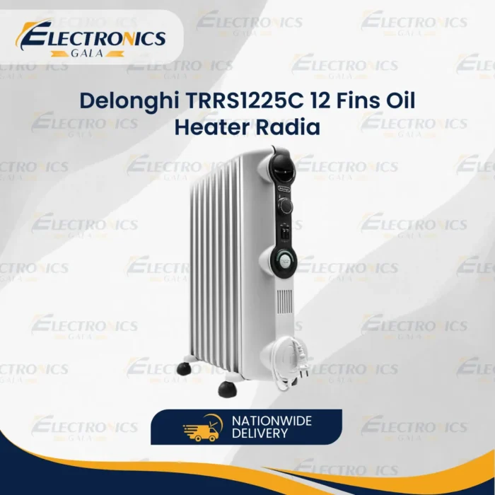 Delonghi TRRS1225C 12 Fins Oil Heater Radia