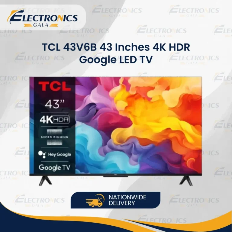 TCL 43V6B Price in Pakistan 43 Inches 4K HDR Google LED TV