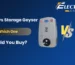 Comparison between Instant and Storage Geyser to help choose the right water heater for your needs.