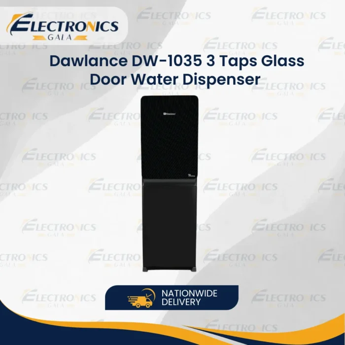 Dawlance DW-1035 3 Taps Glass Door Water Dispenser