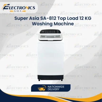 Super Asia SA-812 Top Load 12 KG Washing Machine