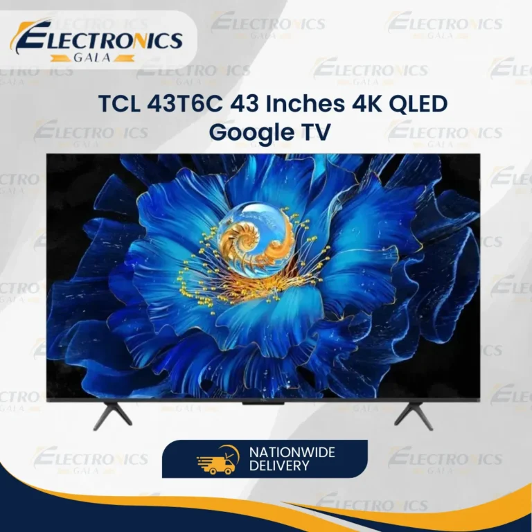 TCL 43T6C 43 Inches 4K QLED Google TV