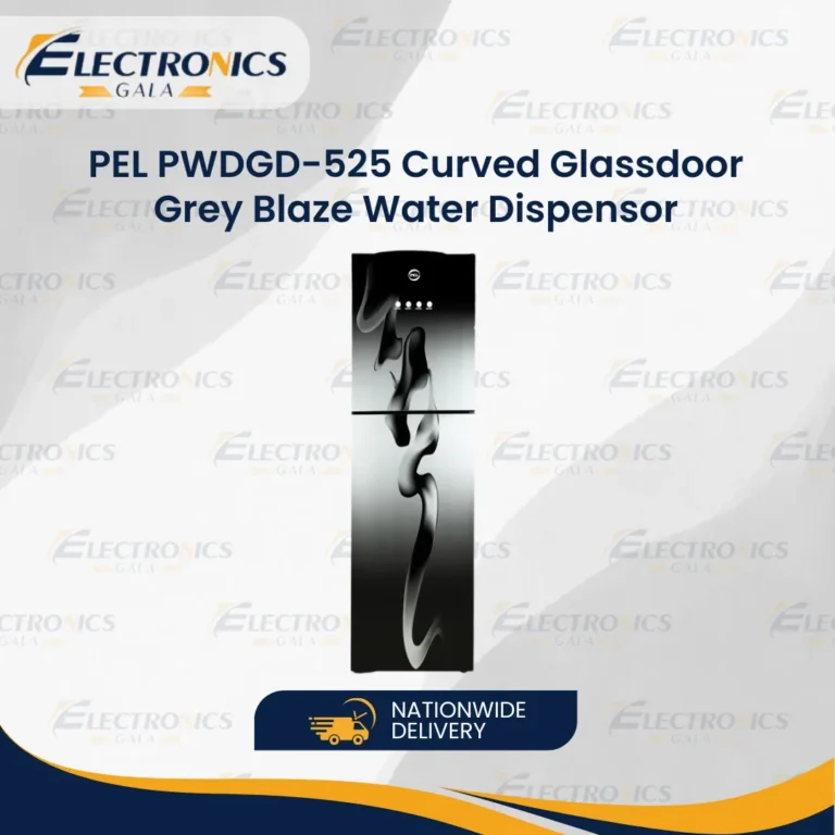 PEL PWDGD-525 Curved Glassdoor Grey Blaze Water Dispensor