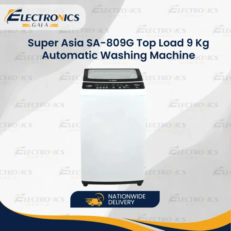 Super Asia SA-809G Top Load 9 Kg Automatic Washing Machine