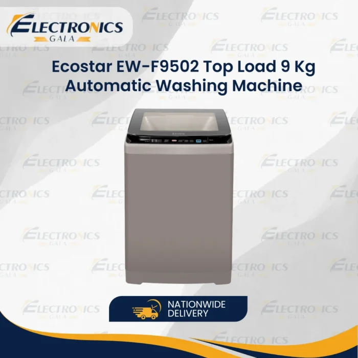 Ecostar EW-F9502 Top Load 9 Kg Automatic Washing Machine