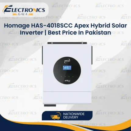 Homage HAS-4018SCC Apex Hybrid Solar Inverter | Best Price In Pakistan