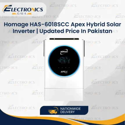 Homage HAS-6018SCC Apex Hybrid Solar Inverter | Updated Price In Pakistan