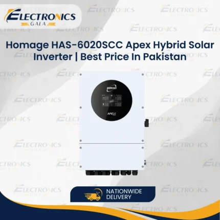 Homage HAS-6020SCC Apex Hybrid Solar Inverter | Best Price In Pakistan