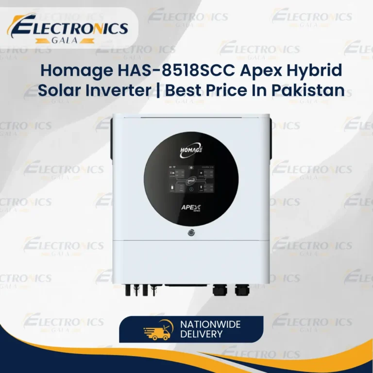 Homage HAS-8518SCC Apex Hybrid Solar Inverter | Best Price In Pakistan