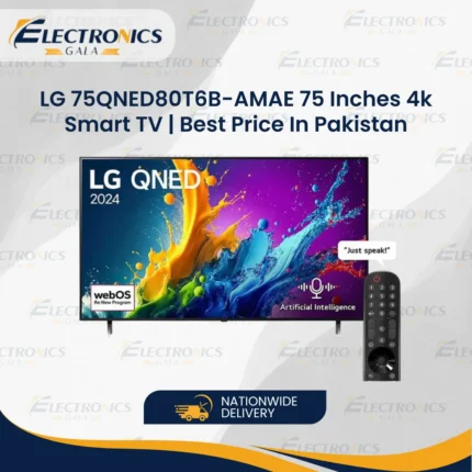 LG 75QNED80T6B-AMAE 75 Inches 4k Smart TV